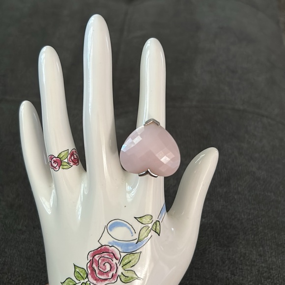 Thomas Sabo pink quartz cocktail ring - Picture 6 of 6